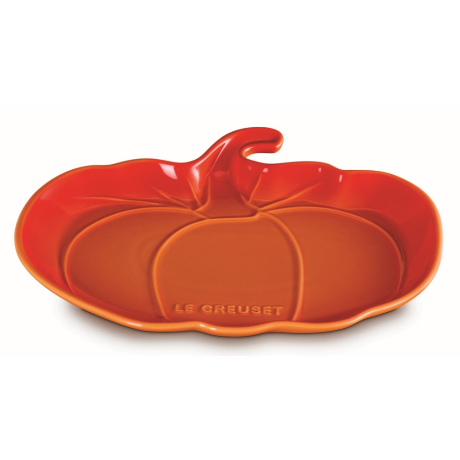 additioanl image for  Le Creuset Pumpkin Plate Flame 25 cm 